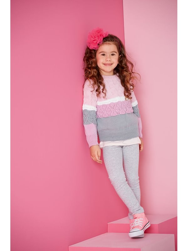 Lana Grossa PULLOVER COOL WOOL Melange (GOTS)