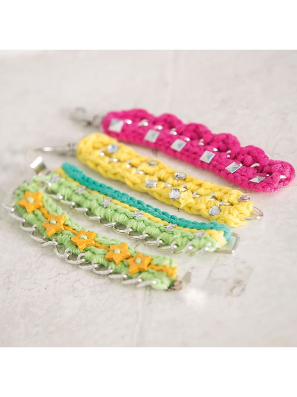 Lana Grossa 3-FARBIGES ARMBAND Organico