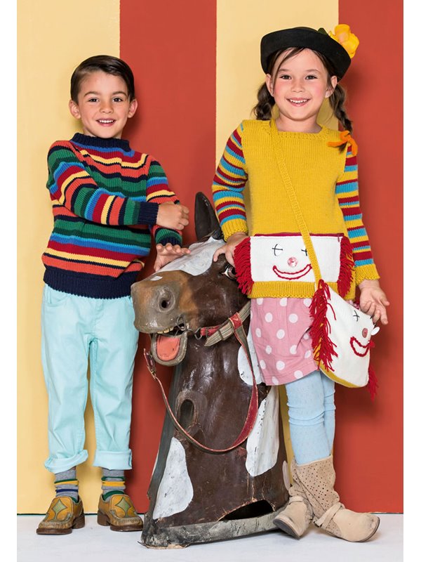 Lana Grossa PULLOVER & TASCHE Cool Wool Big