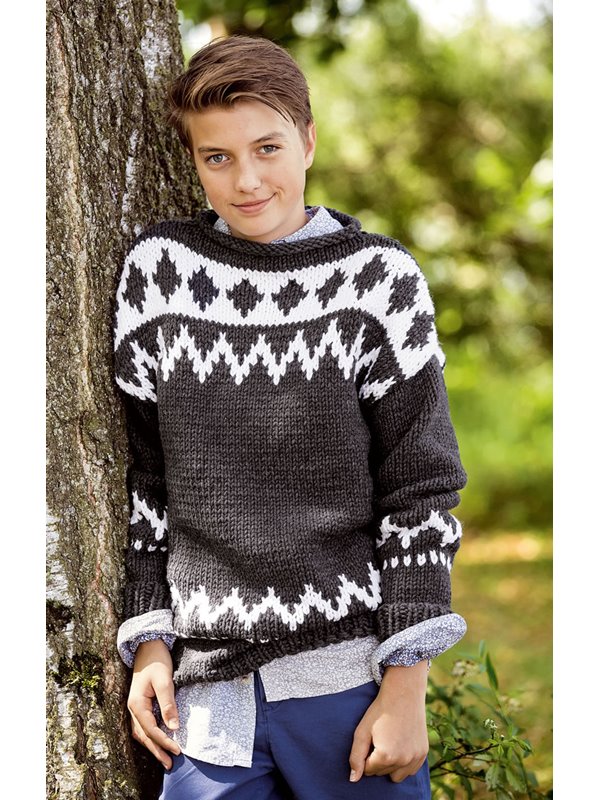 Lana Grossa PULLOVER Mille II