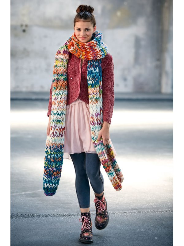 Lana Grossa SCHAL Lei Colormix/Lei