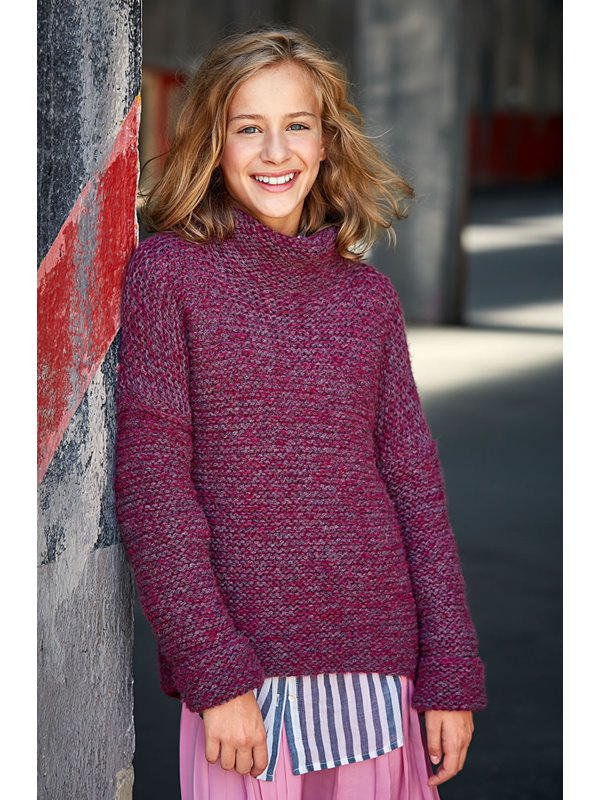 Lana Grossa PULLOVER Alpaca 400/Alta Moda Alpaca