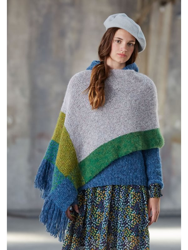 Lana Grossa PONCHO Garzato Fleece