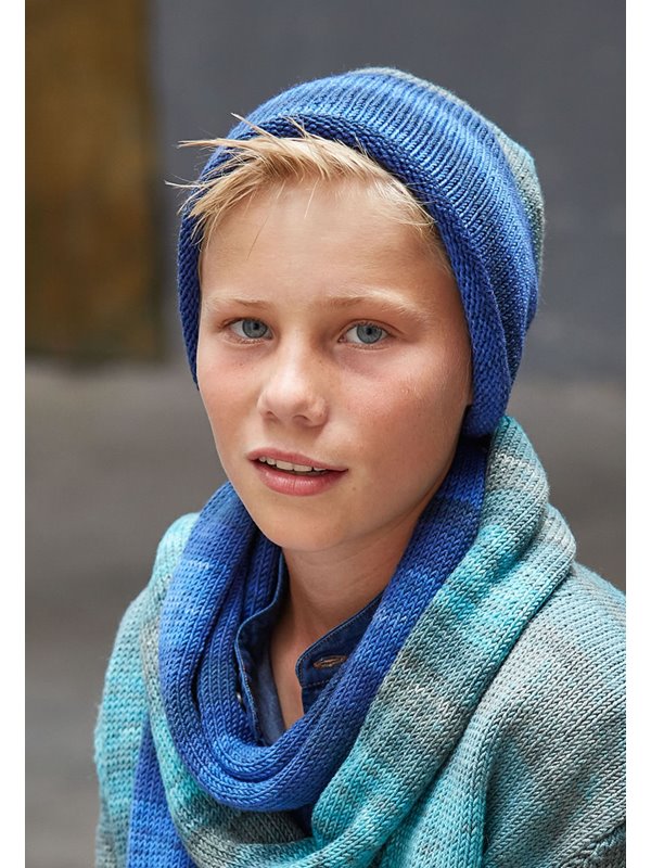 Lana Grossa MÜTZE Cool Wool Degradé