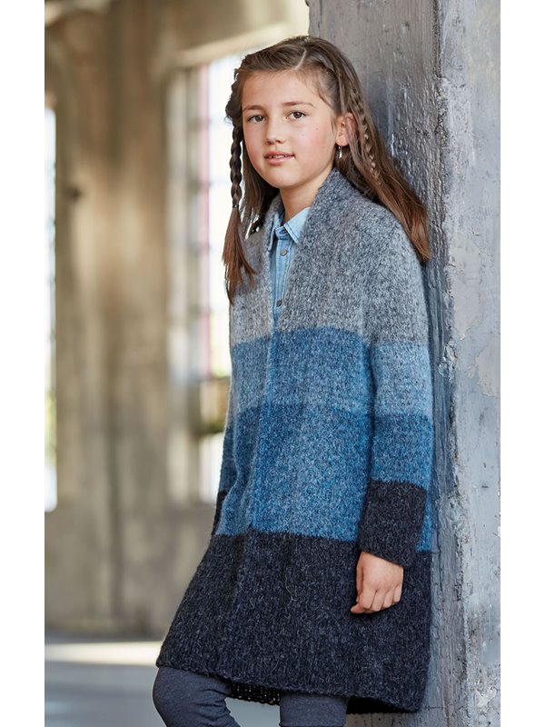 Lana Grossa PULLOVERJACKE Garzato Fleece/Garzato Fleece Degradé