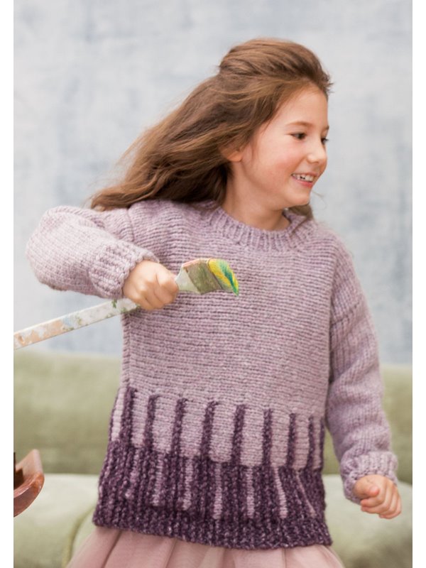 Lana Grossa PULLOVER Alta Moda Superbaby/Anima