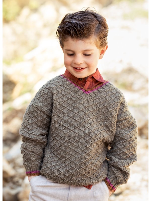 Lana Grossa PULLOVER Slow Wool Canapa
