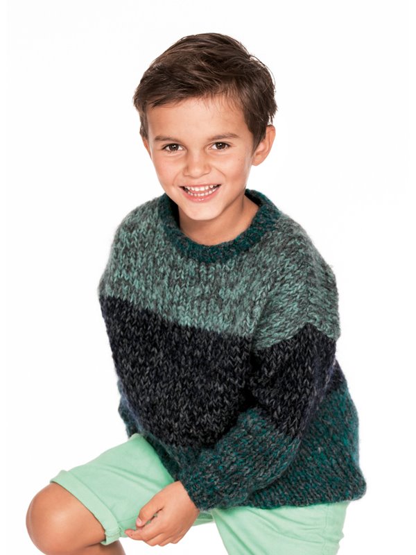 Lana Grossa PULLOVER Peloso