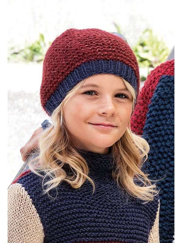 Lana Grossa MÜTZE Lala Berlin Shiny/Bingo Melange