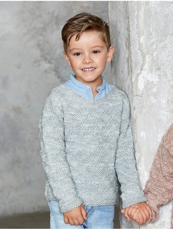 Lana Grossa PULLOVER Cool Wool Semi Solid
