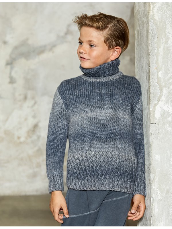 Lana Grossa PULLOVER Alta Moda Cashmere 16 Sfumato