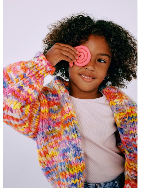 Lana Grossa CARDIGAN Confetti