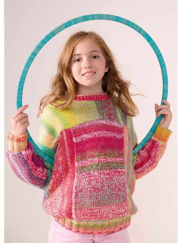 Lana Grossa PULLOVER Gomitolo Magico & Gomitolo Versione