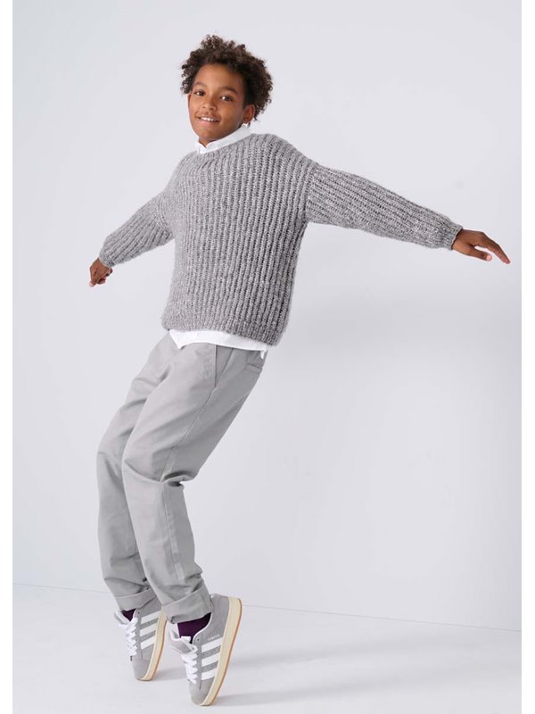 Lana Grossa PATENT-PULLOVER Lucida