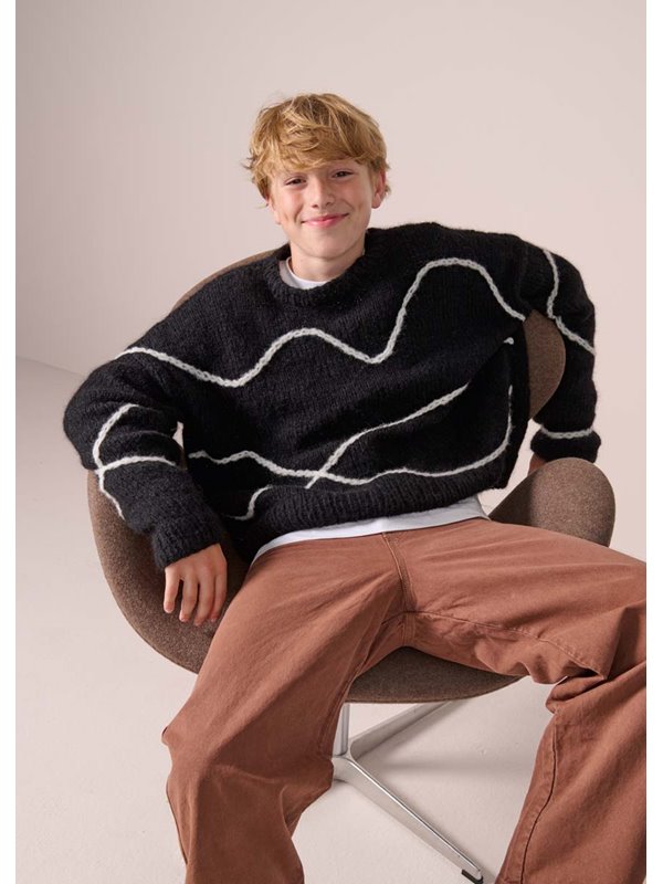 Lana Grossa PULLOVER Alpaca Air II