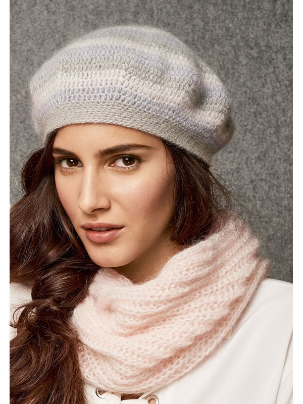 Lana Grossa LOOP IM PATENTMUSTER Silkhair/Silkhair Paillettes