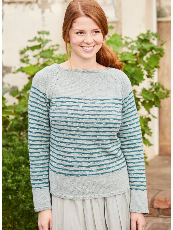 Lana Grossa RAGLANPULLOVER Landlust Sommerseide