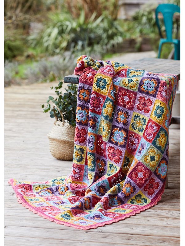 Lana Grossa GRANNY-PLAID Landlust Sommerseide