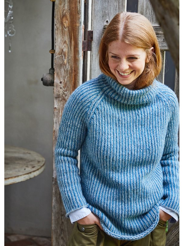 Lana Grossa DAMENPULLOVER Landlust Merino 120
