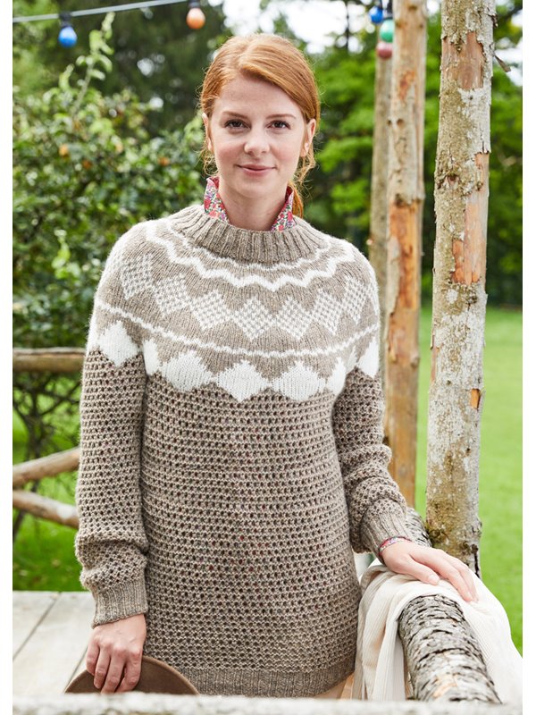 Lana Grossa DAMENPULLOVER Landlust Merino 180