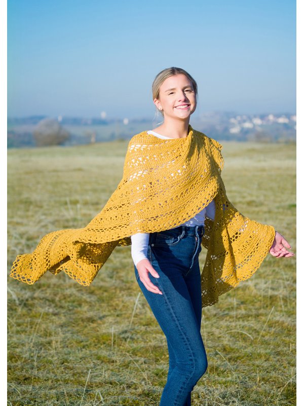 Lana Grossa DREIECKSTUCH Landlust Sommerseide