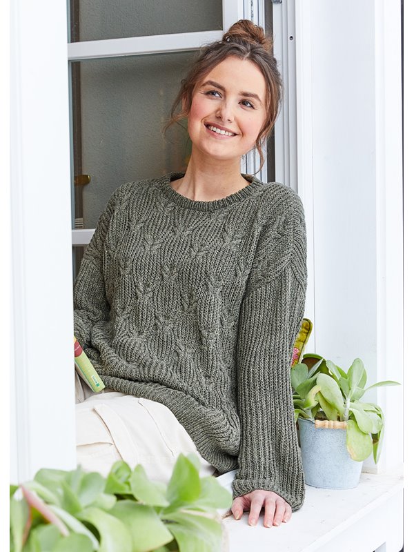 Lana Grossa DAMENPULLOVER Landlust Sommerseide