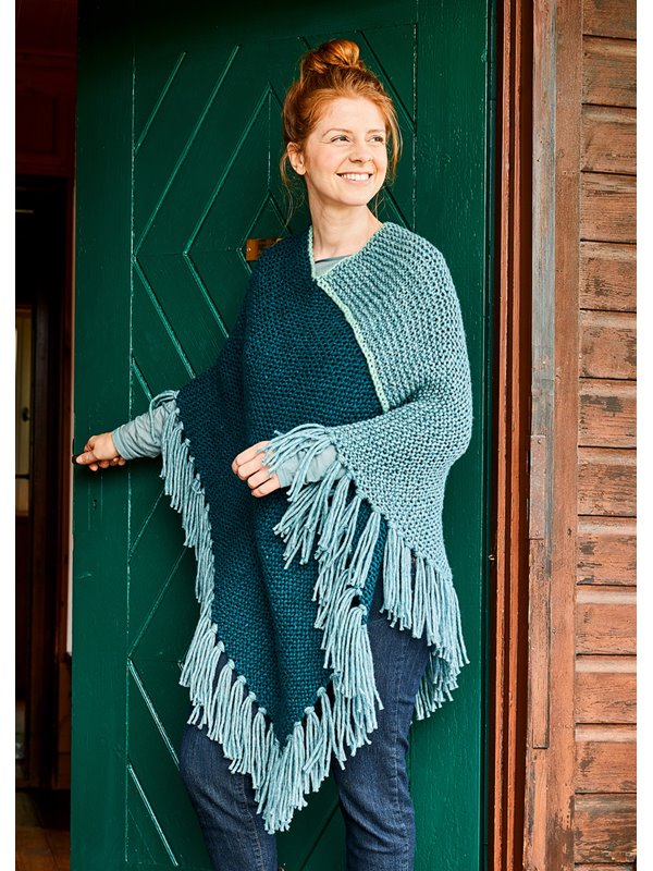 Lana Grossa PONCHO Landlust Winterwolle