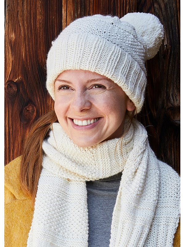 Lana Grossa MÜTZE Landlust Alpaka Merino 100