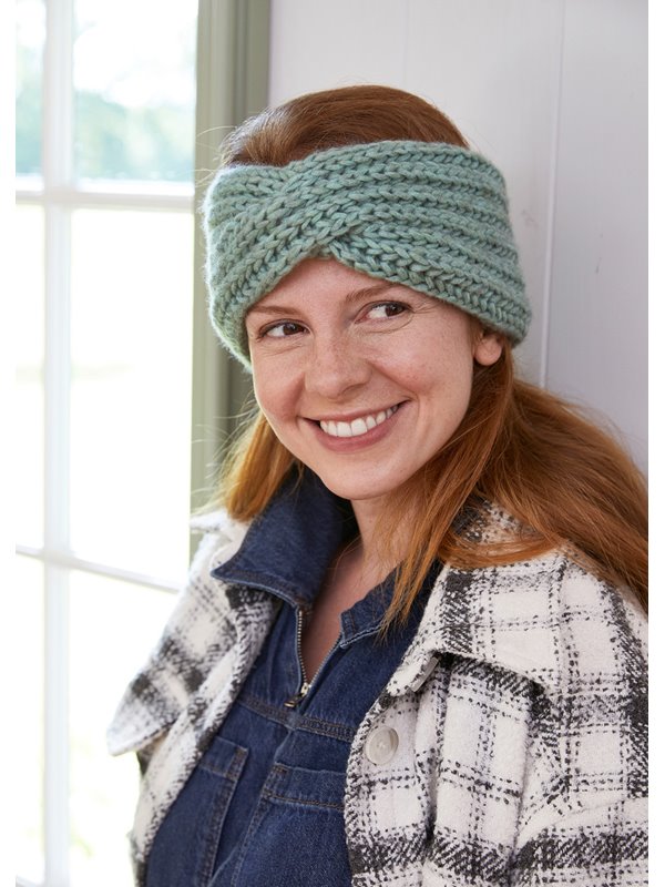 Lana Grossa STIRNBAND Landlust Winterwolle