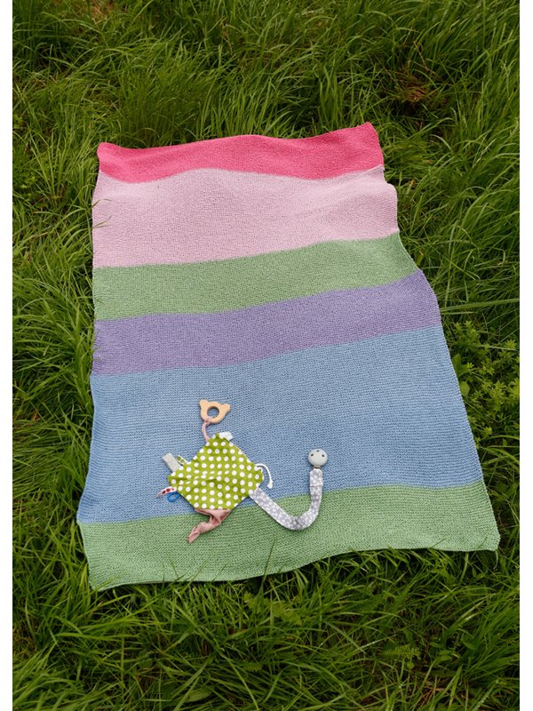 Lana Grossa BABYDECKE Landlust Sommerseide