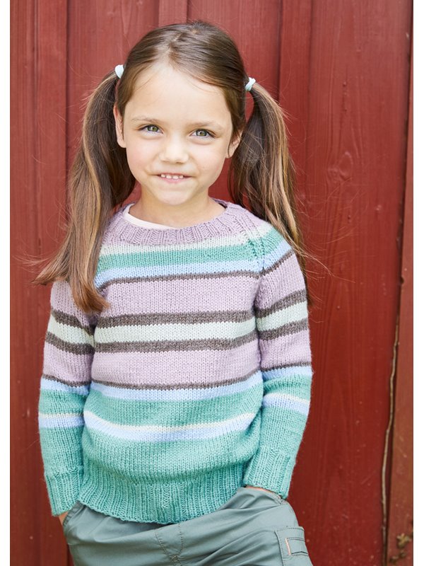 Lana Grossa KINDERPULLOVER Landlust Alpaka Merino 160