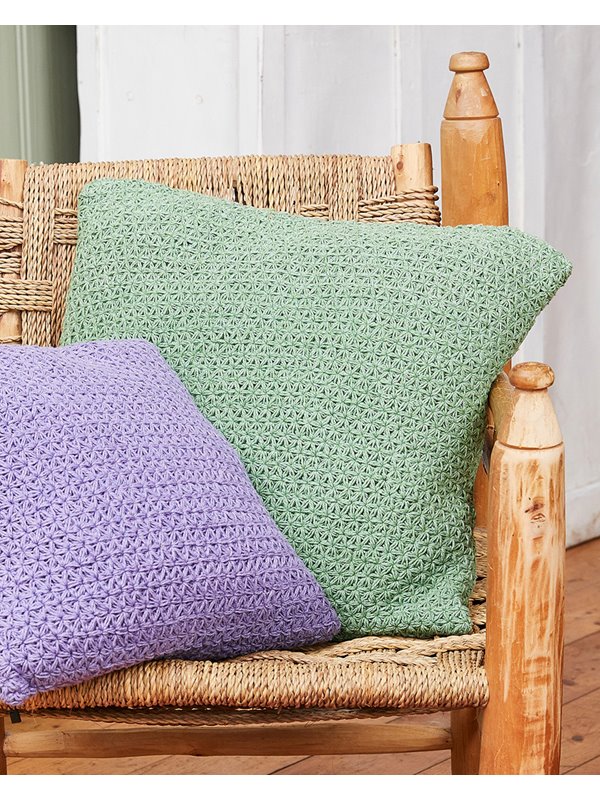 Lana Grossa GRÜNES KISSEN Landlust Sommerseide