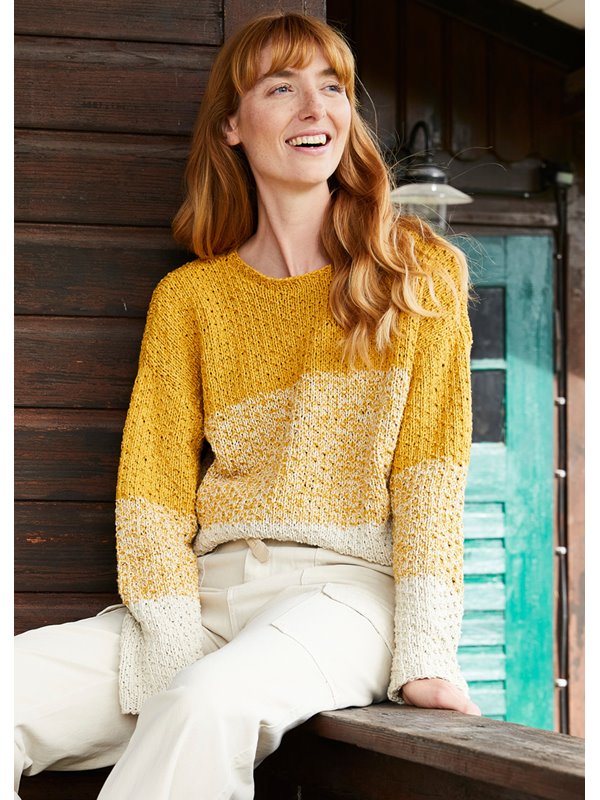 Lana Grossa DAMENPULLOVER Landlust Sommerseide