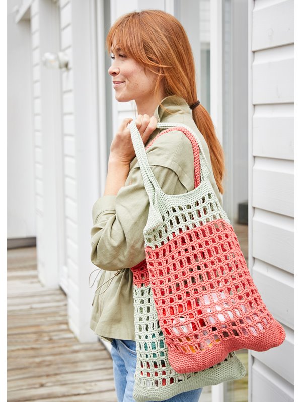 Lana Grossa HÄKELTASCHE Landlust Baumwolle