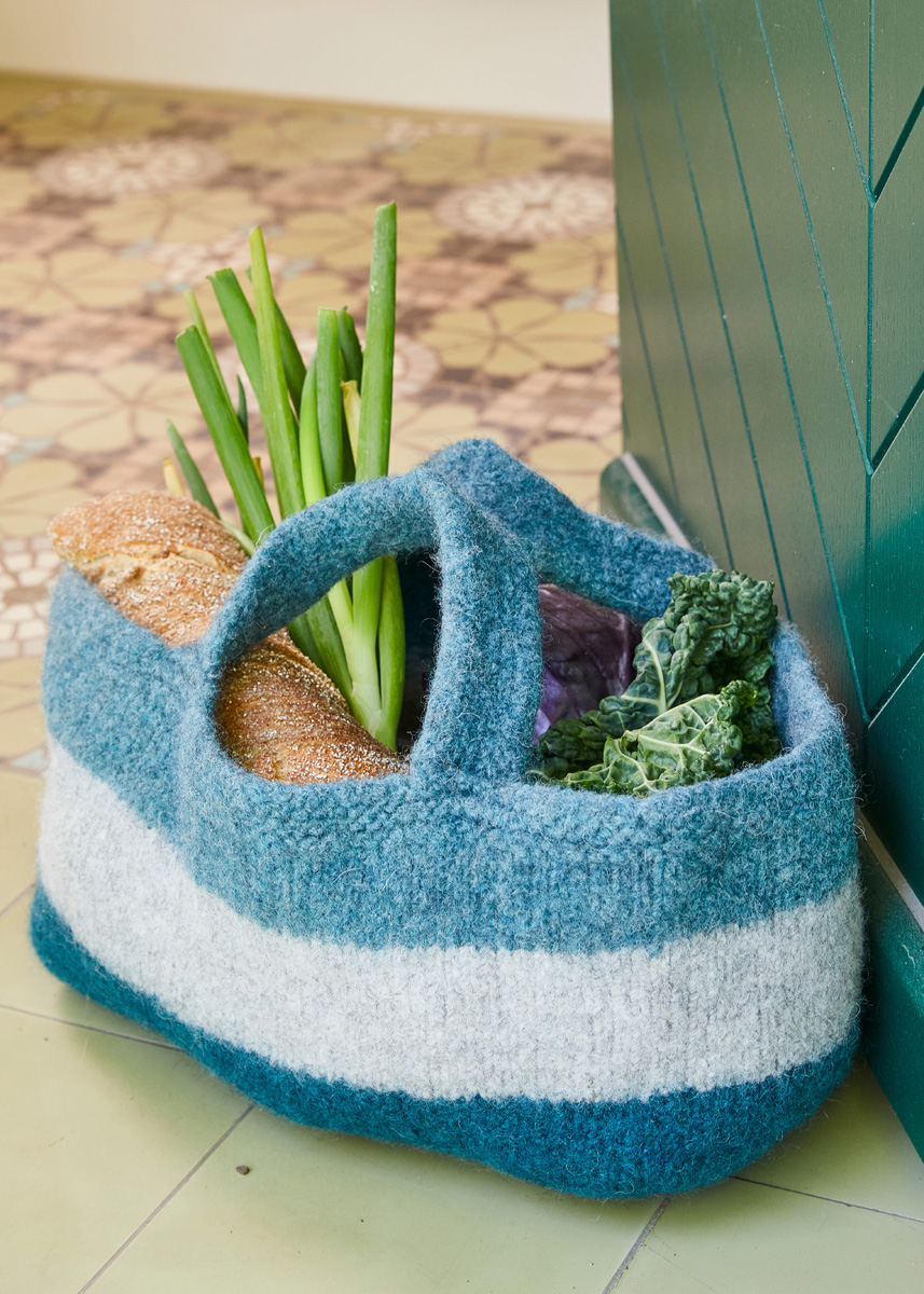 TASCHE Landlust die Filzwolle von Lana Grossa