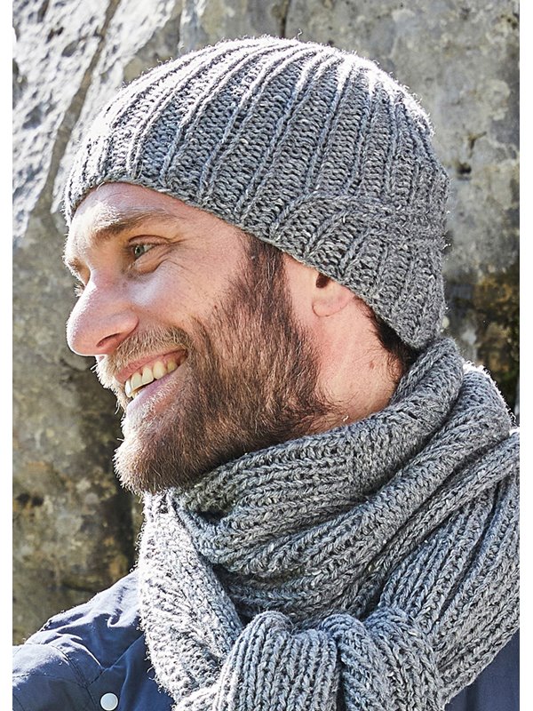 Lana Grossa MÜTZE Landlust Soft Tweed 90