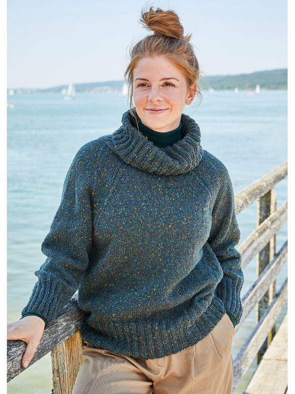Lana Grossa PULLOVER Landlust Soft Tweed 180