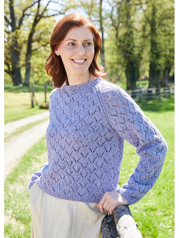 Lana Grossa AJOURPULLOVER Landlust Soft Tweed 180