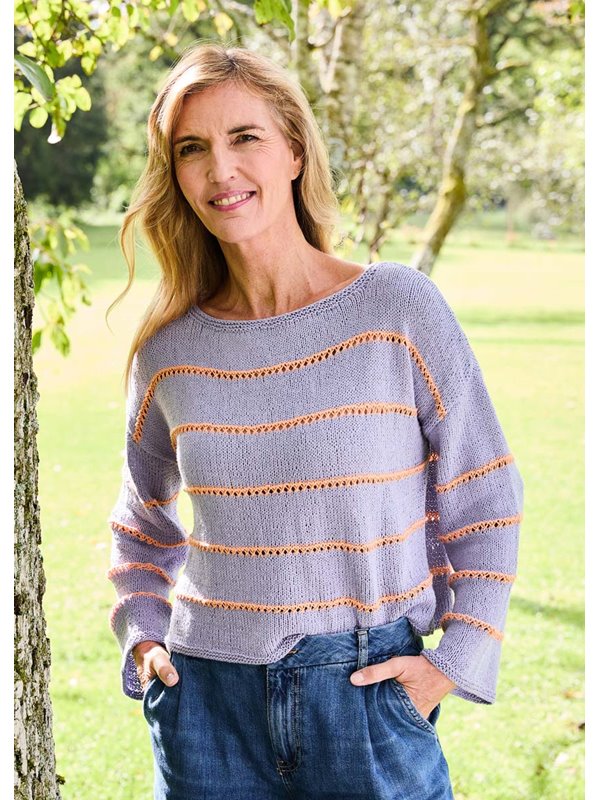 Lana Grossa LANGARM-SHIRT Landlust Sommerseide