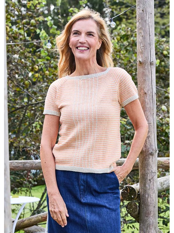 Lana Grossa TOP-DOWN-SHIRT Landlust Sommerseide