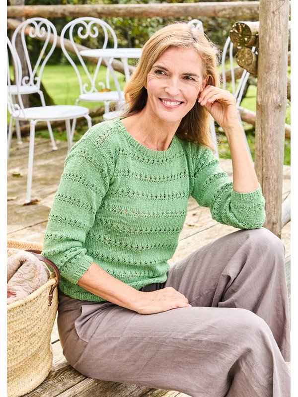 Lana Grossa PULLOVER Landlust Sommerseide