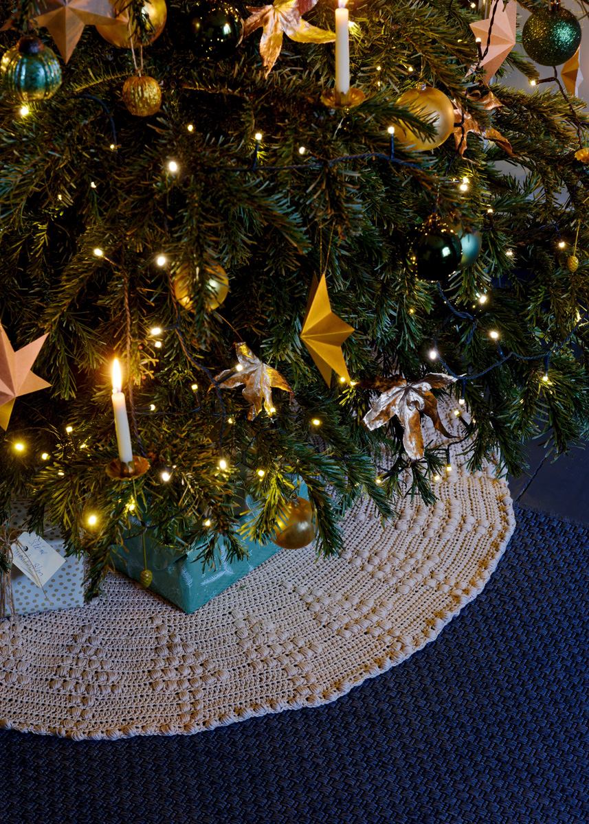 TANNENBAUM-DECKE Landlust Baumwolle von Lana Grossa