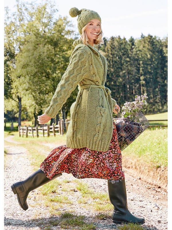 Lana Grossa JACKE Landlust Winterwolle