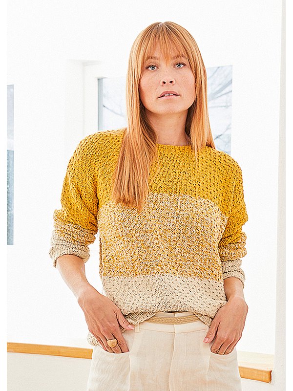 Lana Grossa DAMENPULLOVER Landlust Sommerseide