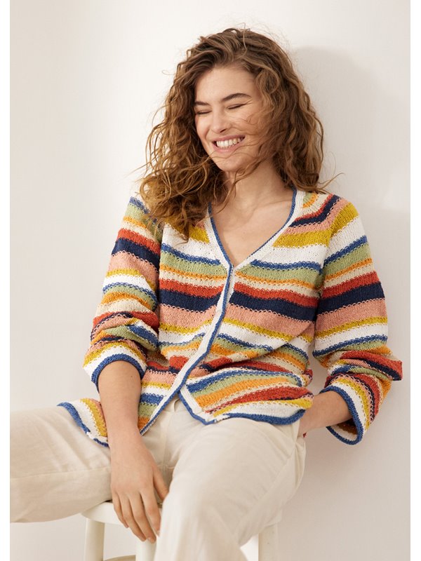 Lana Grossa CARDIGAN Landlust Sommerseide