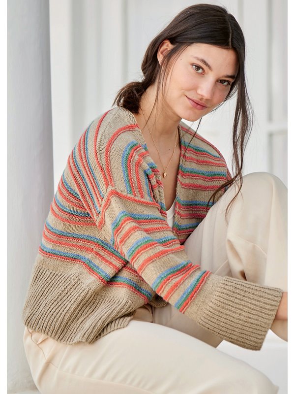 Lana Grossa CARDIGAN Landlust Sommerseide