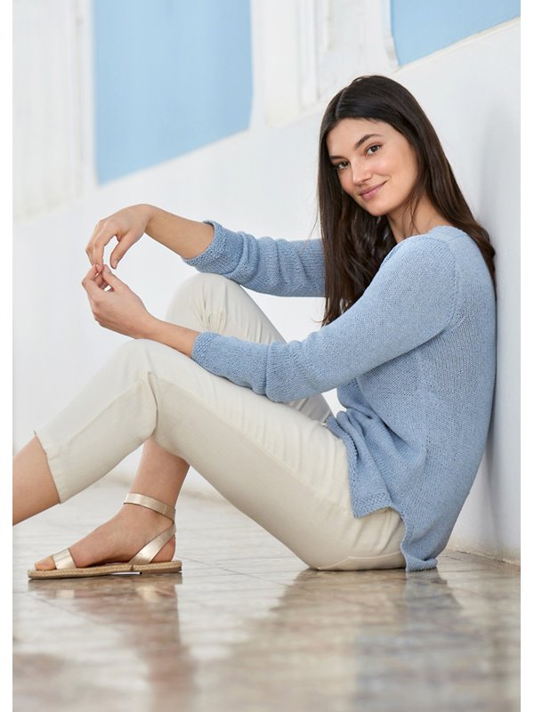 Lana Grossa PULLOVER Landlust Sommerseide