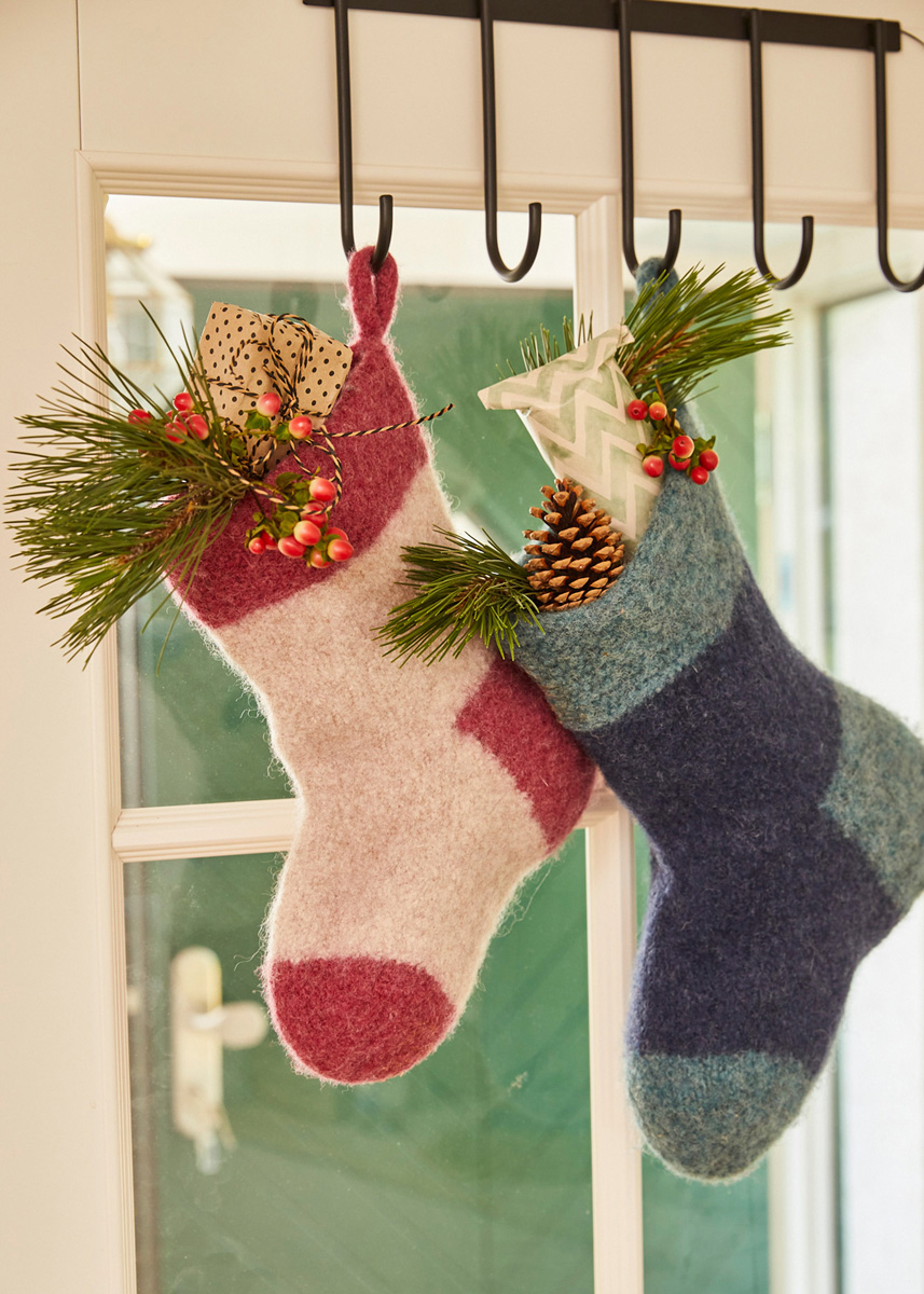 NIKOLAUSSOCKEN Landlust Die Filzwolle von Lana Grossa