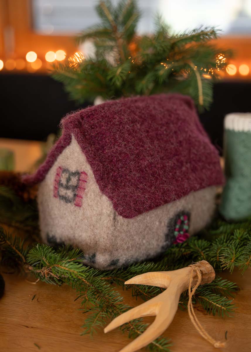 FILZ-HÄUSCHEN Landlust-Die Filzwolle von Lana Grossa