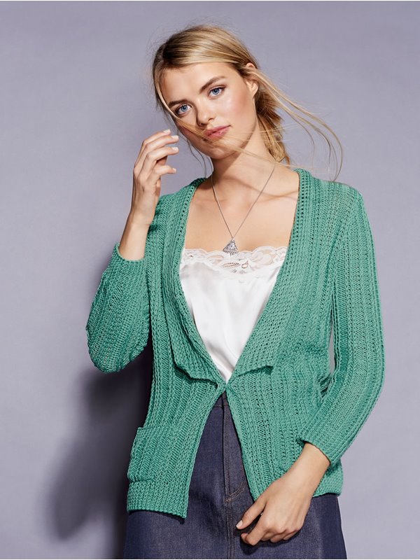 Lana Grossa CARDIGAN Wakame